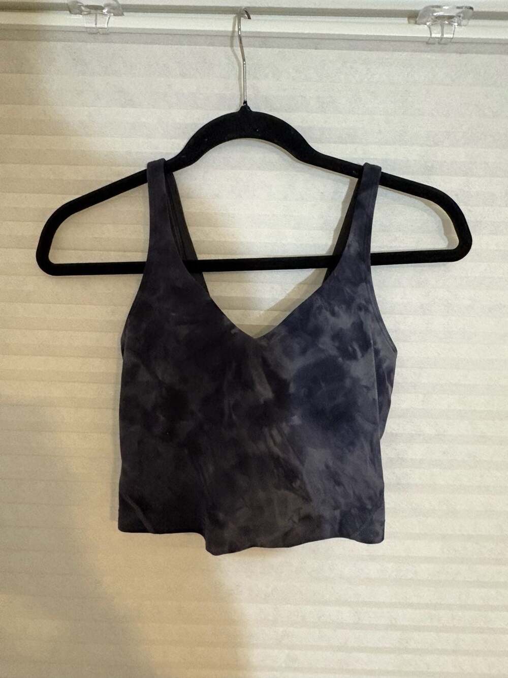 Lululemon Align Tank Size 2 Diamond Dye Asphalt Grey True Navy